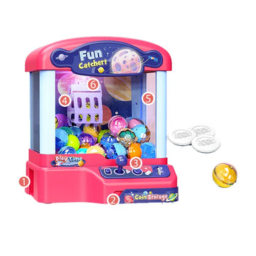 Kid-Friendly Ball Grabber Claw Machine with Music