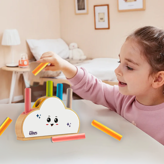 Wooden Cloudy Pop for Kids