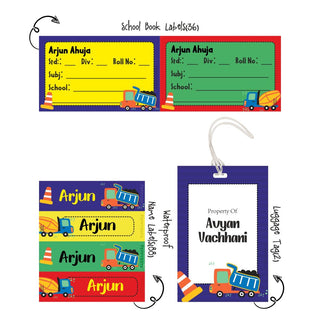 Back to School combo - Construction Vehicle (PREPAID ONLY)