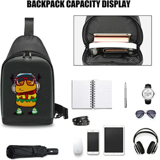 LED Display Crossbody Bag 