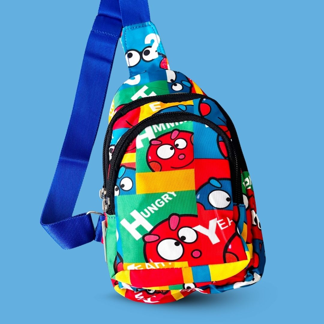 crossbody bags travel kids The Cartoon Print Crossbody Bag for Kids – Cots and Cuddles
