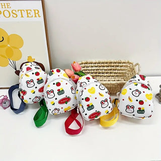 Bunny Design Printed Mini Crossbody Bag for Kids