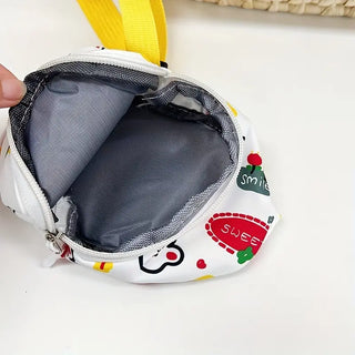 Bunny Design Printed Mini Crossbody Bag for Kids