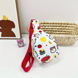 Bunny Design Printed Mini Crossbody Bag for Kids