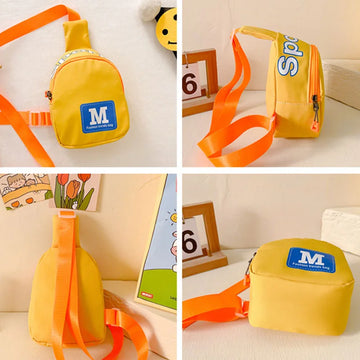 Mini Letter Printed Crossbody Bag for Kids