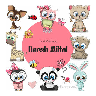 Gift Tag - Cute Animal (48 pcs) (PREPAID ONLY)