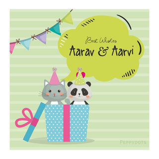 Cute Cat Gift Tag (48 pcs) (PREPAID ONLY)