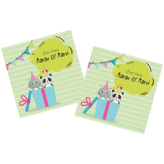Cute Cat Gift Tag (48 pcs) (PREPAID ONLY)