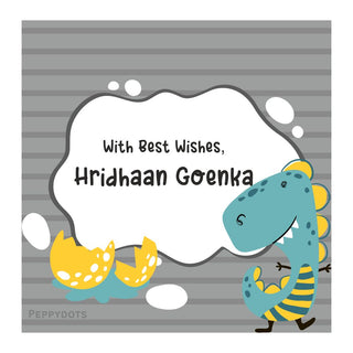 Gift Tag - Cute Dino (48 pcs) (PREPAID ONLY)