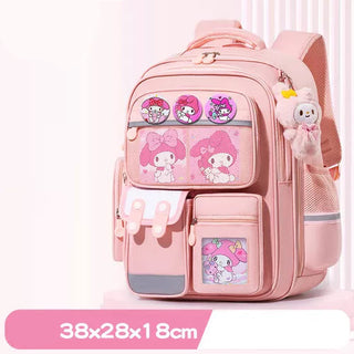 Cute Cartoon Design Backpacks with Multiple Pocket for Kids (Melody)