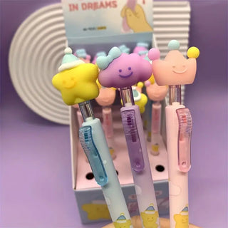 Cute Cartoon Star Cloud Crown Topper Pencil (Random) (1pcs)