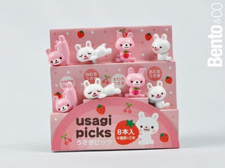 8 Pcs Food Fruit Fork Picks for Kids (Pack of 2)