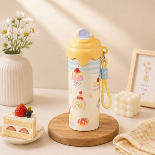 Kawaii Sweet Treats Insulated Water Bottle – 600ml
