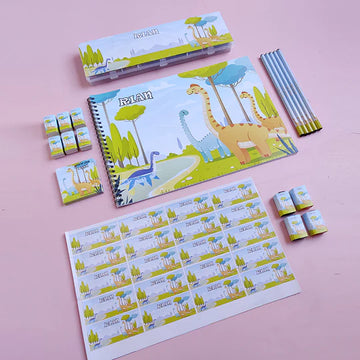 Personalized Stationery Set - Dinosour (PREPAID ONLY)