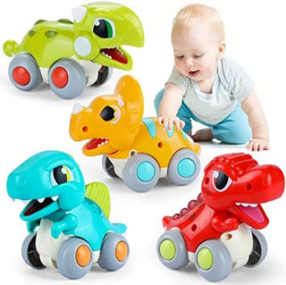 Cool Dinosaur Design Friction-Powered Car Toy