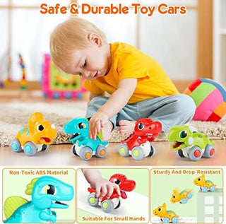 Cool Dinosaur Design Friction-Powered Car Toy