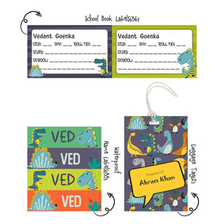 Back to School Combo - Dino Colours (PREPAID ONLY)