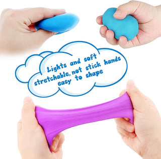 Cute Dinosaur Air Dry Clay DIY Kits for Kids (1 pcs) (Random Animal)