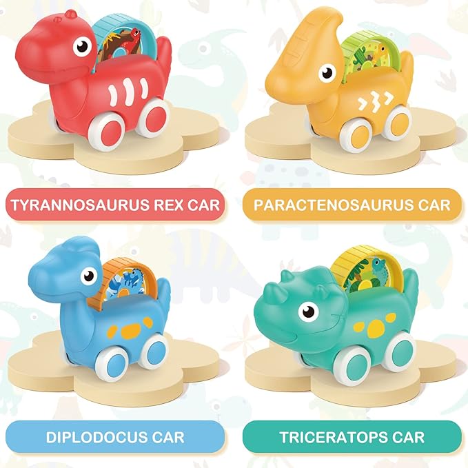 Dino Wheels Car Set