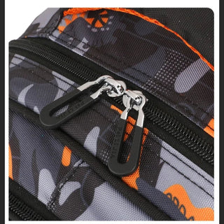 Dino Design Backpack with Front Rectangle Pocket