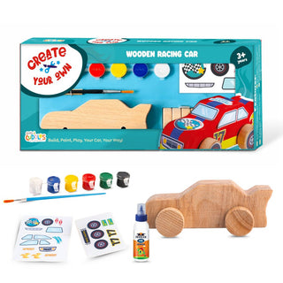 Wooden Diy Car Kit