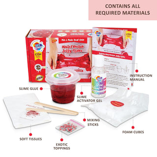 Diy Watermelon Jelly Slime Kit