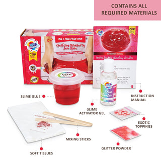 Diy Strawberry Jam Slime Kit