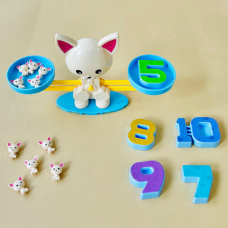 Dog Balancing: Math and Fun Learning Toy (Small 1.5cm ht)