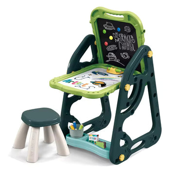 Double-Face Drawing Board with Chair for Kids