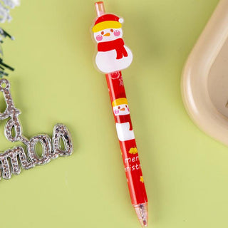 Christmas Theme 0.5mm Ball Pen for Kids (Pack Of 2)