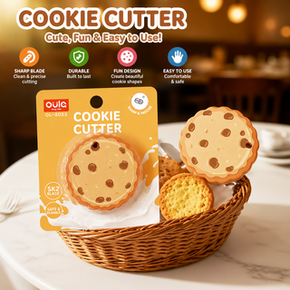 Cookie-Shaped Mini Cutter | Kawaii Stationery Craft Knife 1Pc