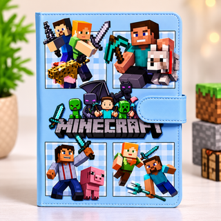Minecraft Comic Style Notebook for Kids (Random 1Pc)