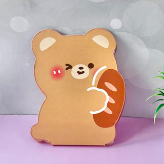 Cute Animal Design Cutout Mirror for Home Decor (Random) 1pc