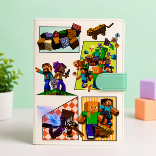Minecraft Comic Style Notebook for Kids (Random 1Pc)