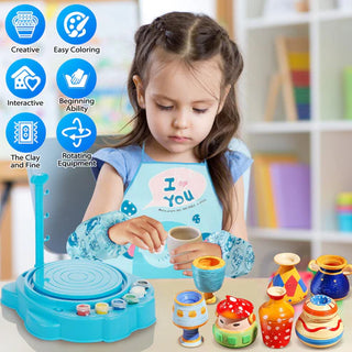 Pottery DIY Dream Workshop – Electric Art Kit for Kids