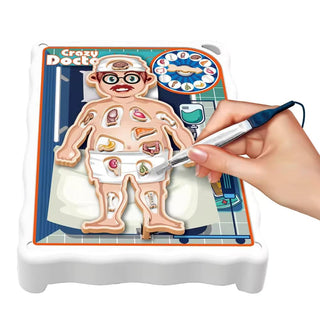 Crazy Doctor Electronic Organ Game – Fun Anatomy Toy for Kids