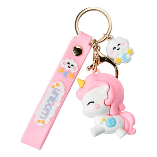 Mermaid and Unicorn Keychain