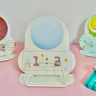 Sports Theme Metal Book Stand – Adjustable Reading Holder for Kids (Random Design)