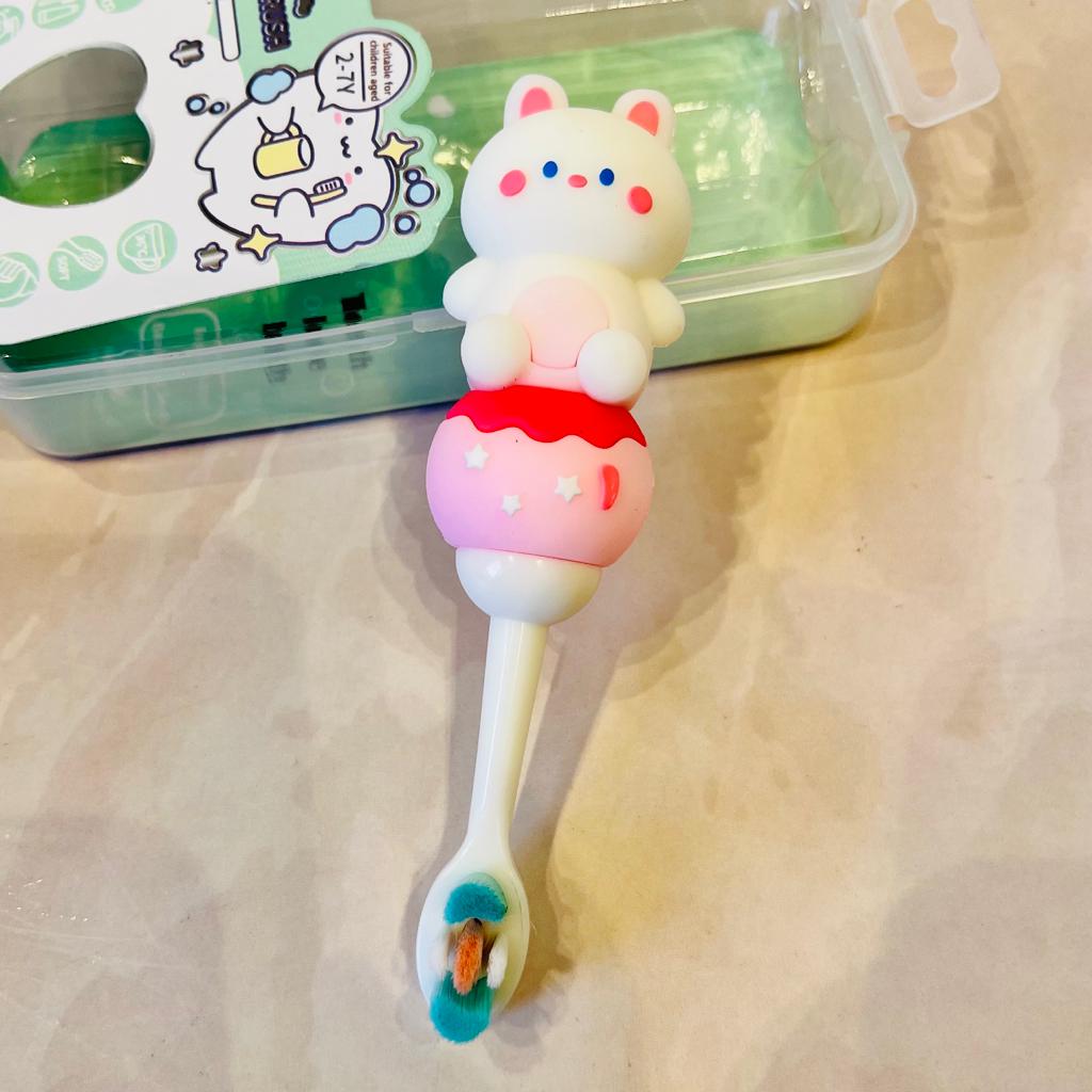 Teddy Bear Shape Toothbrush