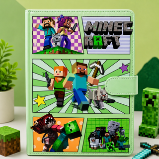Minecraft Comic Style Notebook for Kids (Random 1Pc)