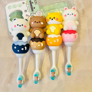 Teddy Bear Shape Toothbrush
