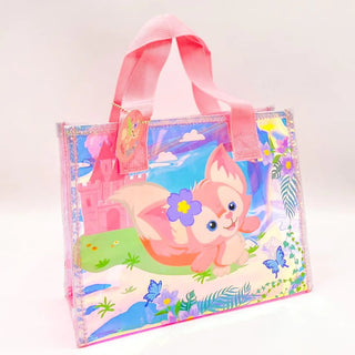 Premium Quality Squirrel Printed Multipurpose Holographic Tote Bag (Squirrel)