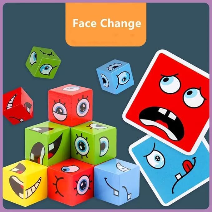 Emoji Face Cube