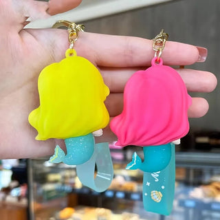 Mermaid and Unicorn Keychain