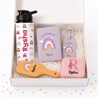 Personalized Rainbow Gift Hamper for Girls