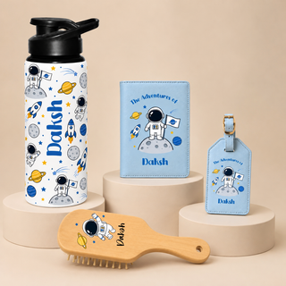 Personalized Space Explorer Kids Travel Gift Set