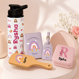Personalized Rainbow Gift Hamper for Girls