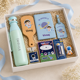 7-Piece Personalised Space Adventure Gift Hamper for Kids (PREPAID ONLY)