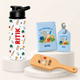 Personalized Cricket Gift Hamper for Boys