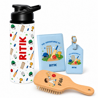 Personalized Cricket Gift Hamper for Boys